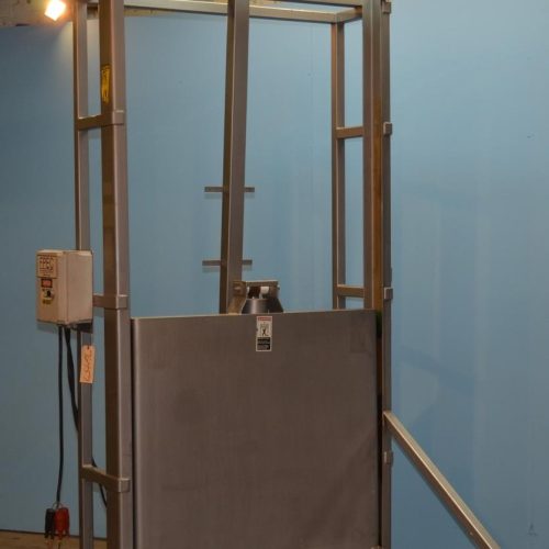 FPEC Model BS91 3,000 Lbs Cap Free Standing S/S 44.5 in Max Height Pallet Lifter