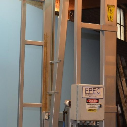 FPEC Model BS91 3,000 Lbs Cap Free Standing S/S 44.5 in Max Height Pallet Lifter