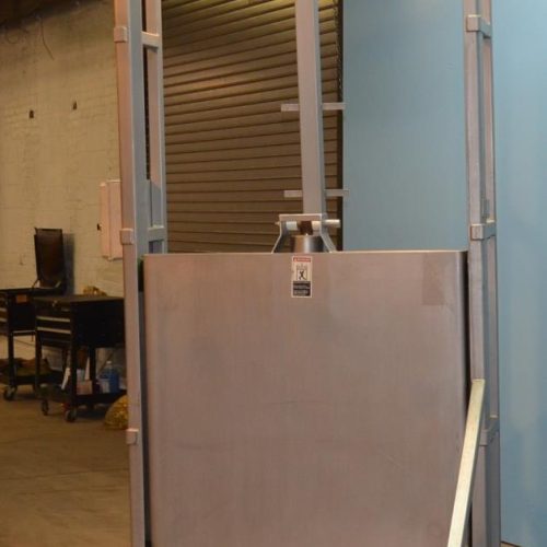FPEC Model BS91 3,000 Lbs Cap Free Standing S/S 44.5 in Max Height Pallet Lifter