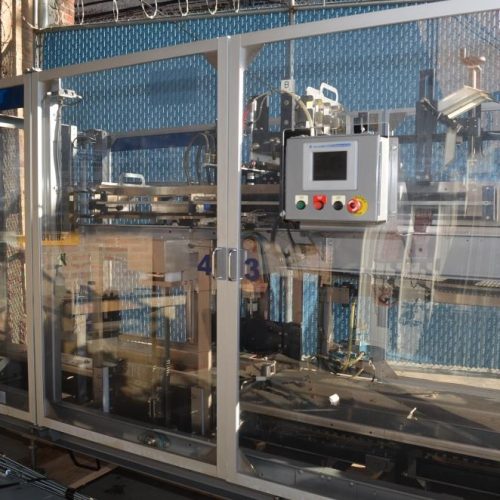 Hartness Model 835 30 CPM Drop Case Packer with Oscillating High Speed Laner