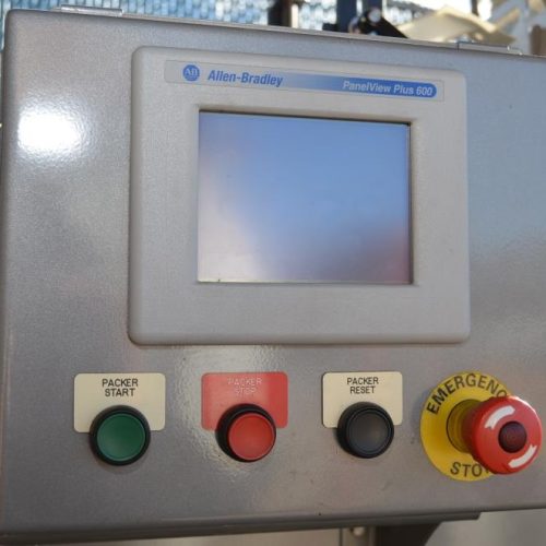 Hartness Model 835 30 CPM Drop Case Packer with Oscillating High Speed Laner