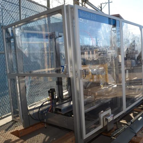 Hartness Model 835 30 CPM Drop Case Packer with Oscillating High Speed Laner