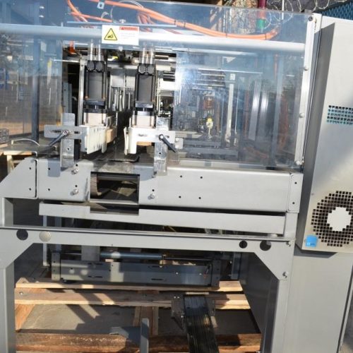 Hartness Model 835 30 CPM Drop Case Packer with Oscillating High Speed Laner