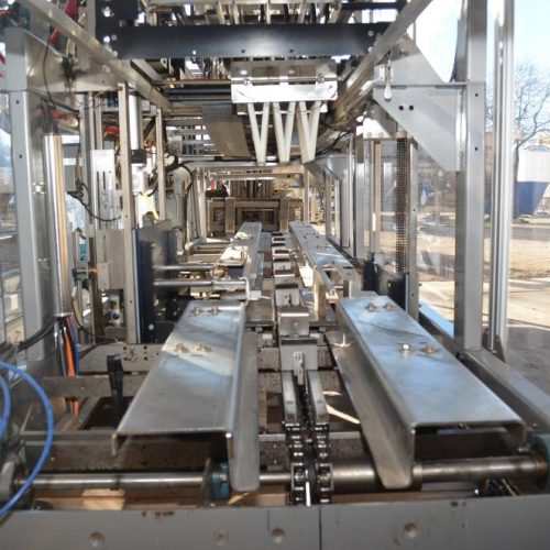 Hartness Model 835 30 CPM Drop Case Packer with Oscillating High Speed Laner