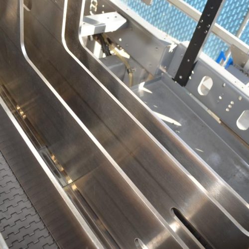 Hartness Model 835 30 CPM Drop Case Packer with Oscillating High Speed Laner