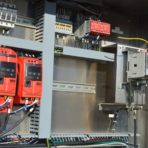 Hartness Model Dynac 6400CS (7) Tier 4in W Single File Spiral Accumulation Conveyor