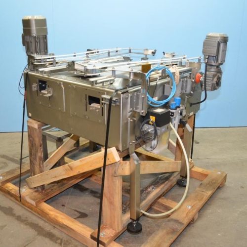 Hartness Model Dynac 6400CS (7) Tier 4in W Single File Spiral Accumulation Conveyor