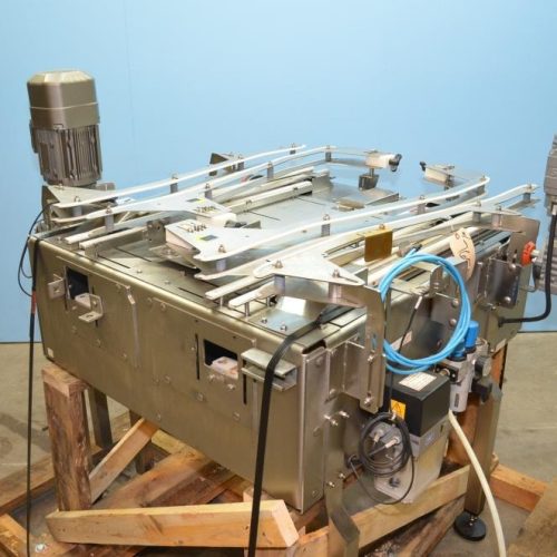 Hartness Model Dynac 6400CS (7) Tier 4in W Single File Spiral Accumulation Conveyor