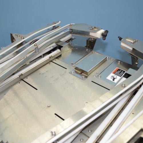 Hartness Model Dynac 6400CS (7) Tier 4in W Single File Spiral Accumulation Conveyor