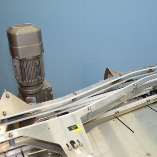 Hartness Model Dynac 6400CS (7) Tier 4in W Single File Spiral Accumulation Conveyor