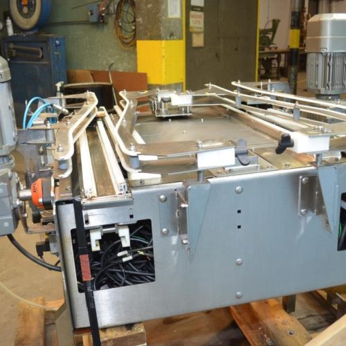 Hartness Model Dynac 6400CS (7) Tier 4in W Single File Spiral Accumulation Conveyor