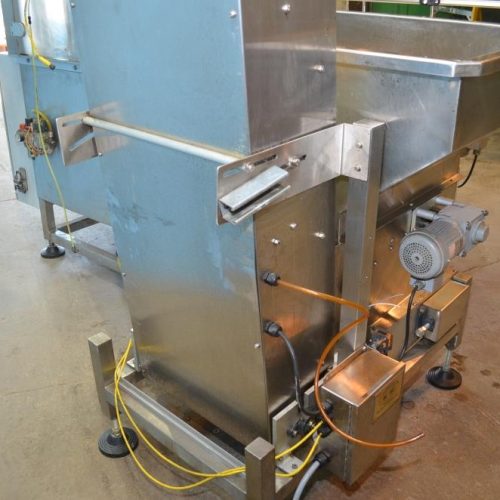 New England Model NERCAE (6) Head 150 CPM S/S Rotary Cap Applicator with Elevator