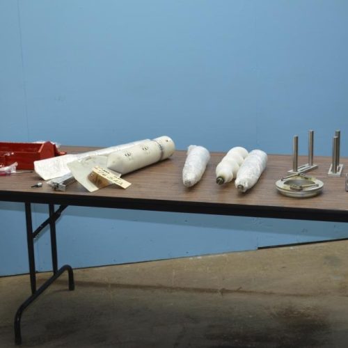 AFM Model LX100 S/S 80 CPM Shrink Sleeve Registered Film Labeler with Heat Tunnel