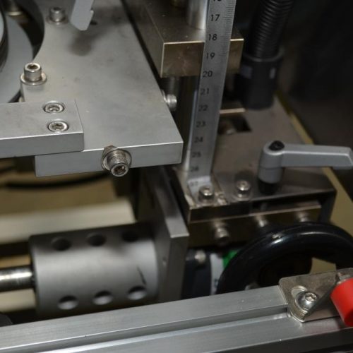 AFM Model LX100 S/S 80 CPM Shrink Sleeve Registered Film Labeler with Heat Tunnel