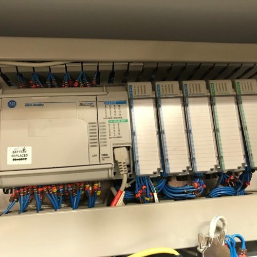 Harland Mercury 250 PPM Front and Back Pressure Sensitive Labeler w/ Redundant Heads