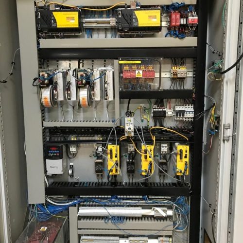 Harland Mercury 250 PPM Front and Back Pressure Sensitive Labeler w/ Redundant Heads