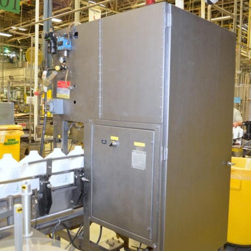 Sterling Manufacturing Model 1000 30 BPM Stretch Sleever Labeler