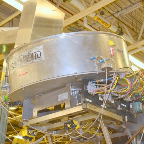 Fowler Zalkin Model CAS66480 (6) Head 225 CPM Double Rotary Capper and Sorting System