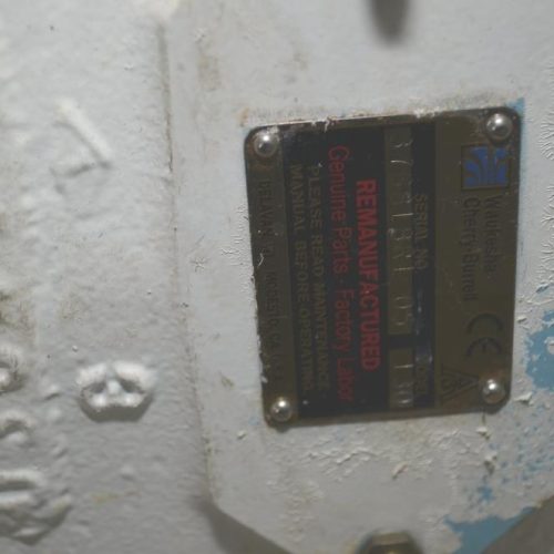 Waukesha Model 130 7.5 HP S/S Positive Displacement Pump with Pressure Relief Valve