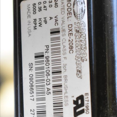 Sancoa / Weiler Model RL200 Dual Head Front and Back Rotary Inline Labeler