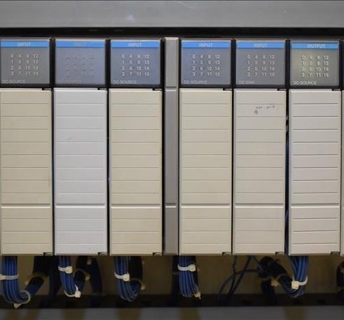 Sancoa / Weiler Model RL200 Dual Head Front and Back Rotary Inline Labeler