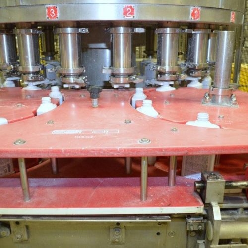Serac Model R181080 (18) Head S/S Rotary Net Weigh Filler