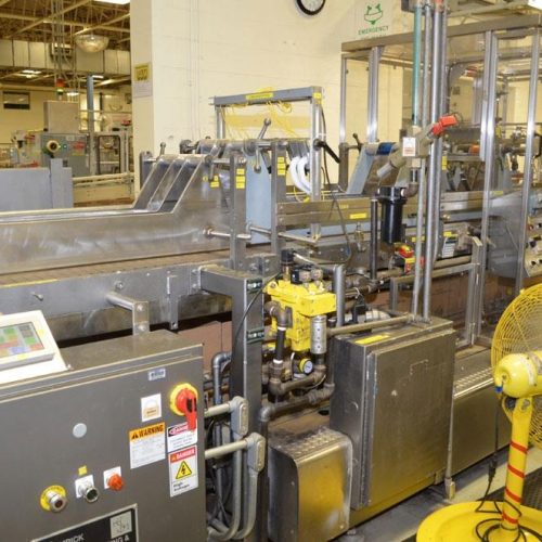 Meyer Hamrick Drop Case Packer with Lane Divider