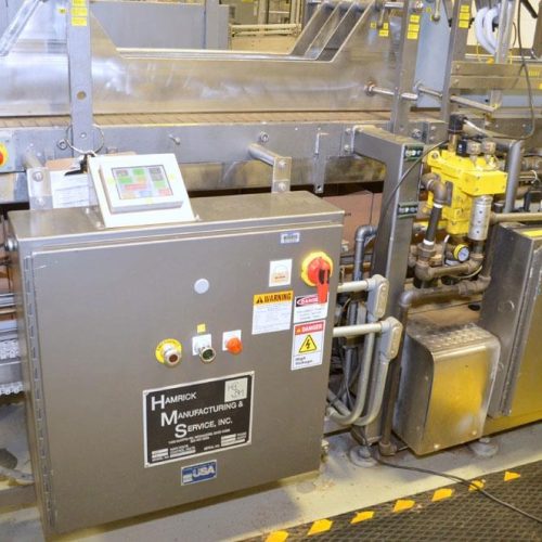 Meyer Hamrick Drop Case Packer with Lane Divider