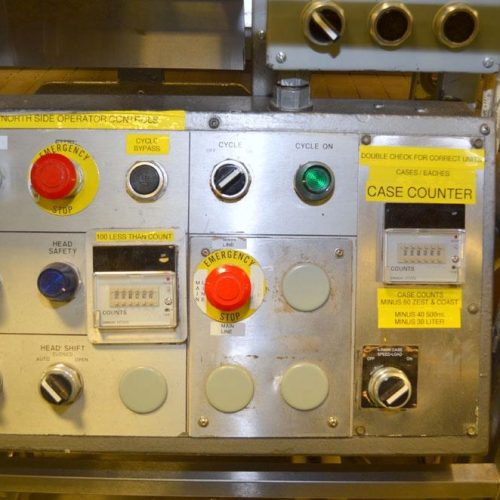 Meyer Hamrick Drop Case Packer with Lane Divider