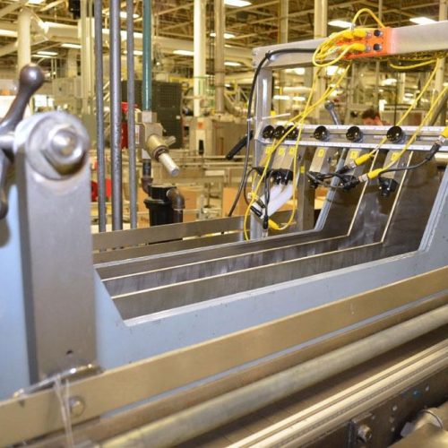 Meyer Hamrick Drop Case Packer with Lane Divider