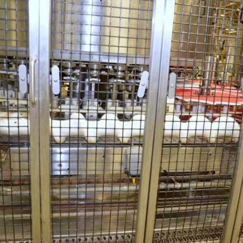 Serac Zalkin Model R36ZV121620 Monobloc 36 Head Net Weigh Filling and Capping System