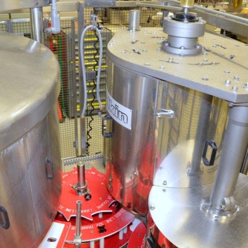 Serac Zalkin Model R36ZV121620 Monobloc 36 Head Net Weigh Filling and Capping System