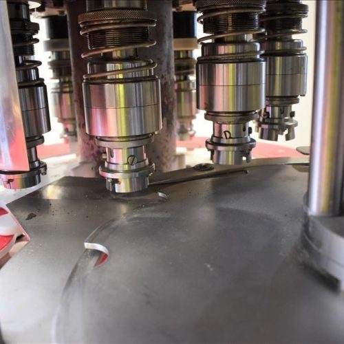Serac Zalkin Model R36ZV121620 Monobloc 36 Head Net Weigh Filling and Capping System