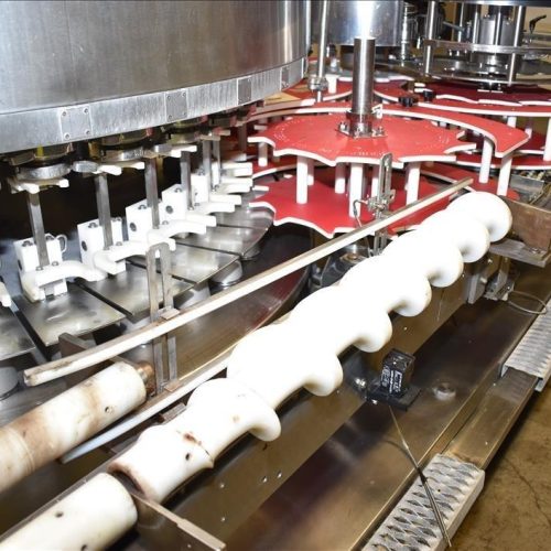 Serac Zalkin Model R36ZV121620 Monobloc 36 Head Net Weigh Filling and Capping System