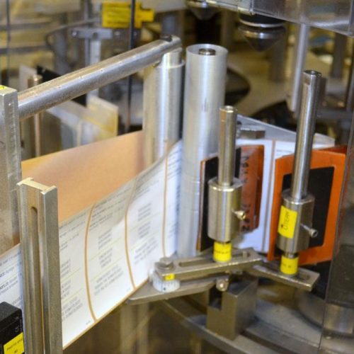 Sancoa Model RL4000 (4) Panel High Speed Pressure Sensitive Rotary Labeler