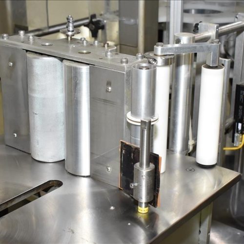 Sancoa Model RL4000 (4) Panel High Speed Pressure Sensitive Rotary Labeler