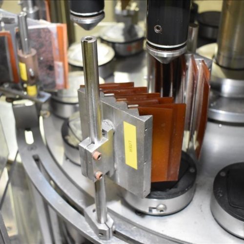 Sancoa Model RL4000 (4) Panel High Speed Pressure Sensitive Rotary Labeler