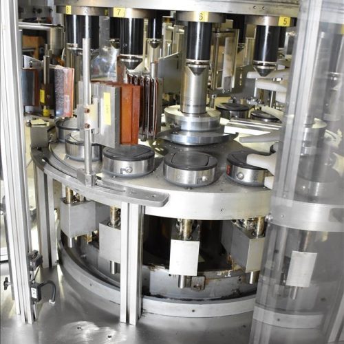 Sancoa Model RL4000 (4) Panel High Speed Pressure Sensitive Rotary Labeler