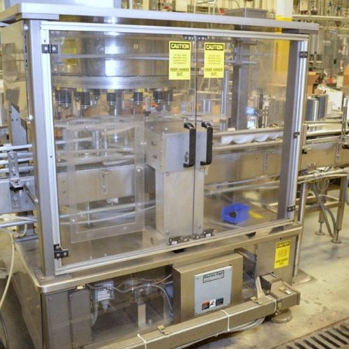 Sancoa Model RL4000 (4) Panel High Speed Pressure Sensitive Rotary Labeler