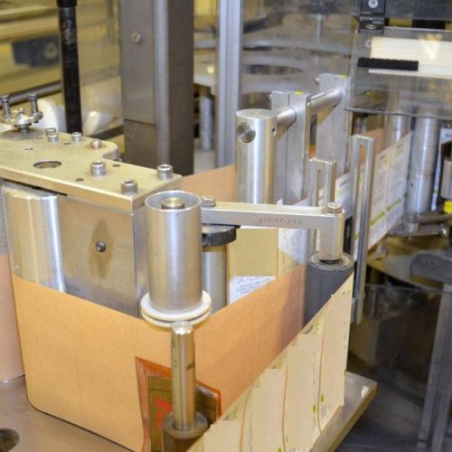 Sancoa Model RL4000 (4) Panel High Speed Pressure Sensitive Rotary Labeler