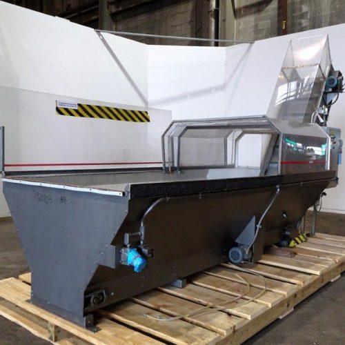 Bauer Bulk Bottle Live Bottom Hopper with Integrated Elevator