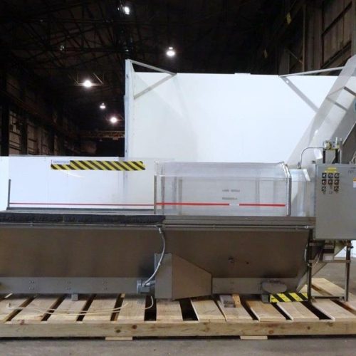 Bauer Bulk Bottle Live Bottom Hopper with Integrated Elevator