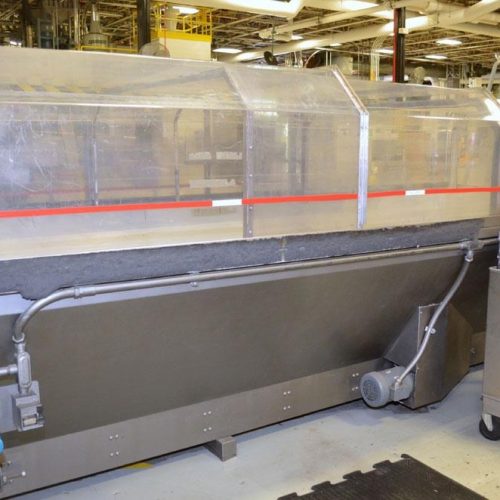 Bauer Bulk Bottle Live Bottom Hopper with Integrated Elevator