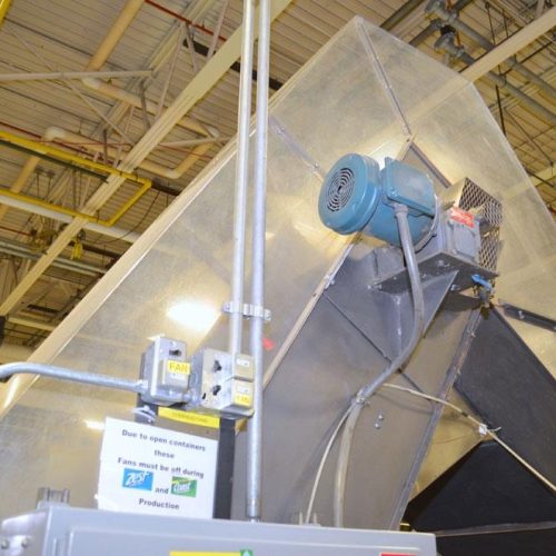 Bauer Bulk Bottle Live Bottom Hopper with Integrated Elevator