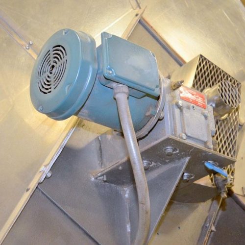 Bauer Bulk Bottle Live Bottom Hopper with Integrated Elevator