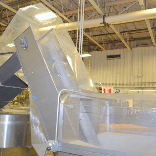 Bauer Bulk Bottle Live Bottom Hopper with Integrated Elevator