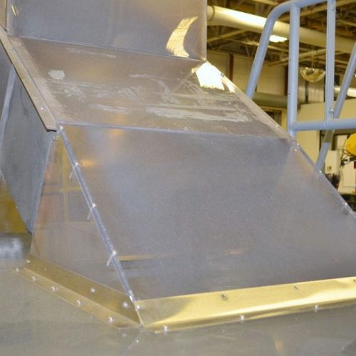 Bauer Bulk Bottle Live Bottom Hopper with Integrated Elevator