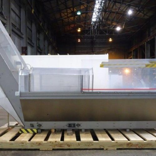 Bauer Bulk Bottle Live Bottom Hopper with Integrated Elevator