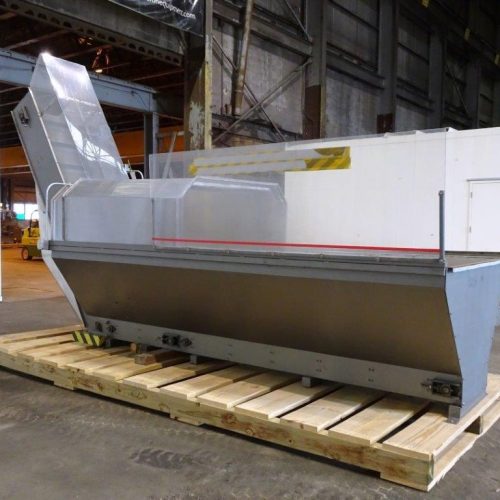 Bauer Bulk Bottle Live Bottom Hopper with Integrated Elevator