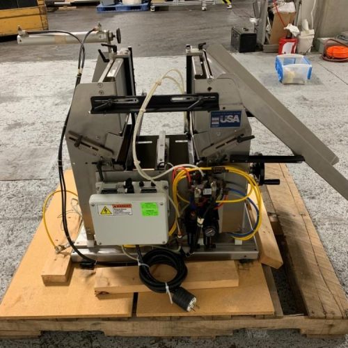 Econoseal Model 9074 Twinseal 30 CPM Manual Load Hot Glue Carton Sealer